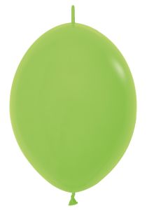 12" Fashion Lime Green Link-O-Loons (25pcs) Sempertex Balloons