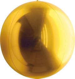 Orbs 10" Deep Gold Balloon