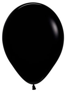 11" Fashion Black (50pcs) Sempertex Balloons