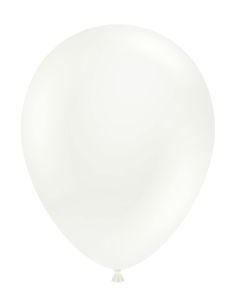 17" White (50pcs) TufTex Balloons