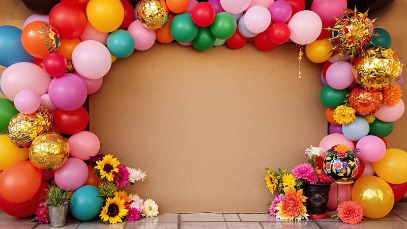 mexican style wedding decor