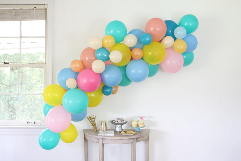 balloon arch making without helium