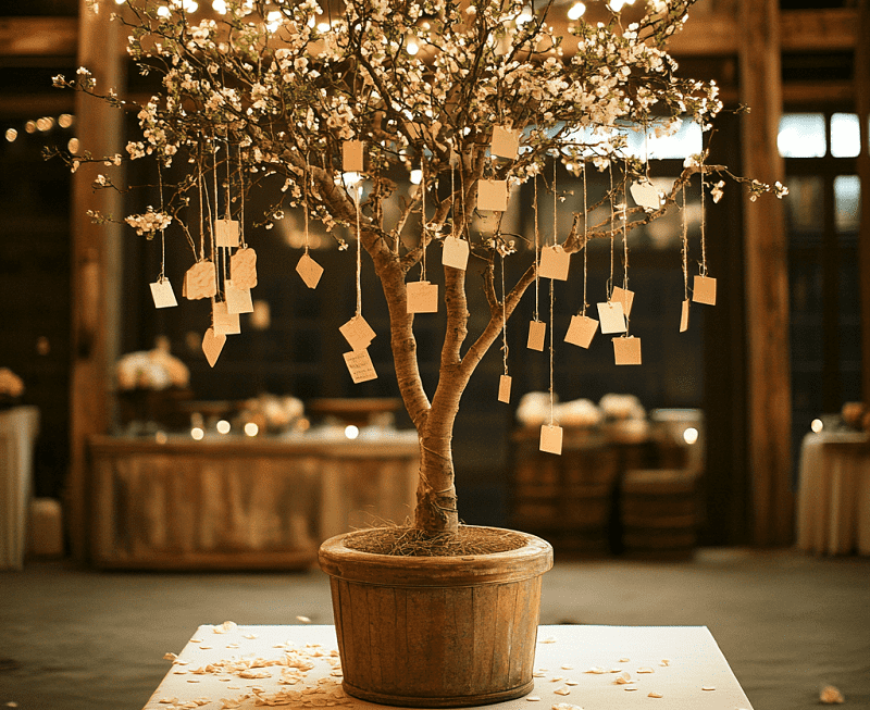 Low-budget Rustic Wedding Decor