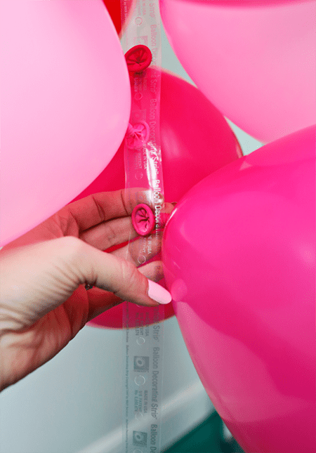diy balloon column decorations